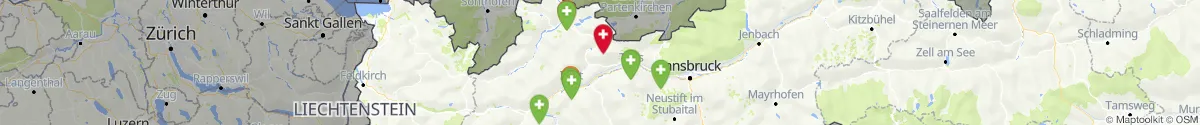 Map view for Pharmacies emergency services nearby Breitenwang (Reutte, Tirol)